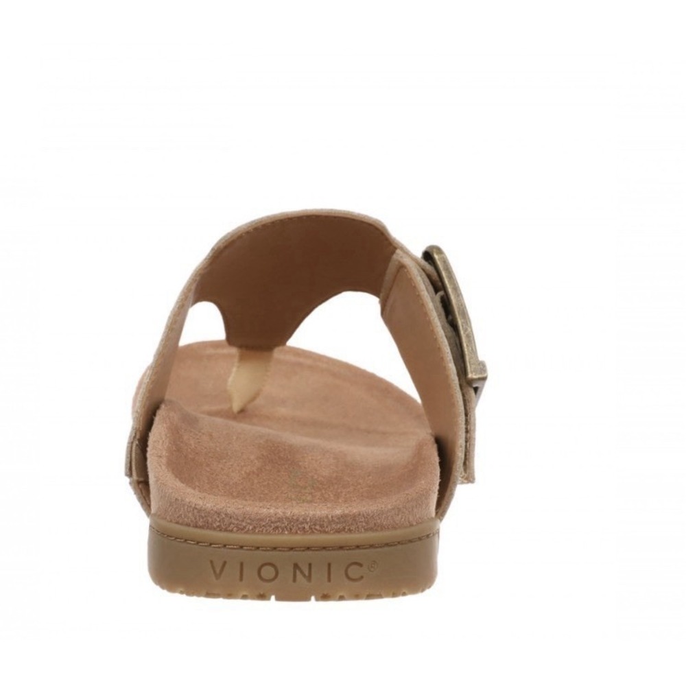 Vionic Emma Women's Thong Sandal W/ Arc Support Sz 7.5 Wide Uk 5 EU 38 - Picture 4 of 7